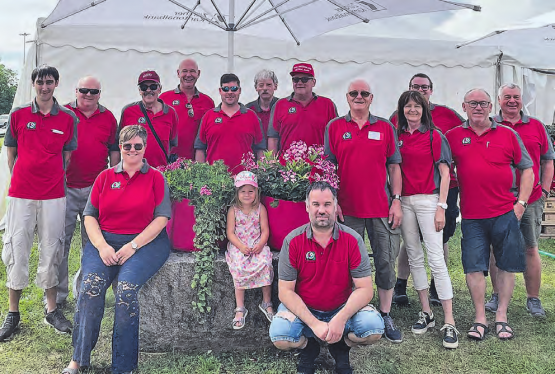 Die Schützinnen und Schützen des SV Oberkulms am kantonalen Schützenfest. (Bilder: zVg.)