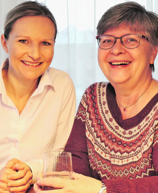 Lucia Engeli und Anja Gestmann (rechts) kandidieren gemeinsam fürs Co-Präsidium der Aargauer SP. (Bild: zVg.)