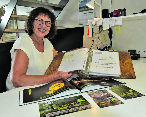 Sie fand den «Märliweg» im Archiv: Maya Hunziker wurde aktiv und sorgte mit Verena Lüscher-Hofmann dafür, dass er im Museum wiederbelebt wird. (Bild: st.)