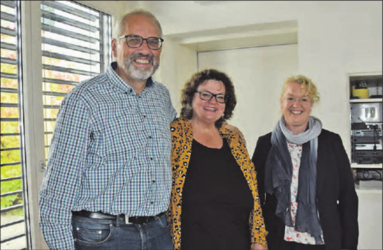 Sie kennen sich aus Rupperswiler Zeiten: Godi und Marlis Weiler liessen sich von Christine Bürk engagieren – aus freundschaftlichen Gefühlen sogar ohne Gage. (Bild: st.)