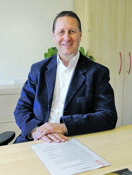 Betriebliches Gesundheitsmanagement: Siegfried Sommerhalder, Stellenleiter des Sozialdienstes im Bezirk Kulm, ist Gesundheit am Arbeitsplatz wichtig. (Bild: WB-Archiv)