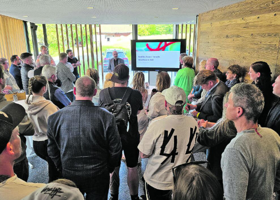 Lehrreicher und unterhaltsamer Gewerbe-Apéro. (Bilder: zVg.)