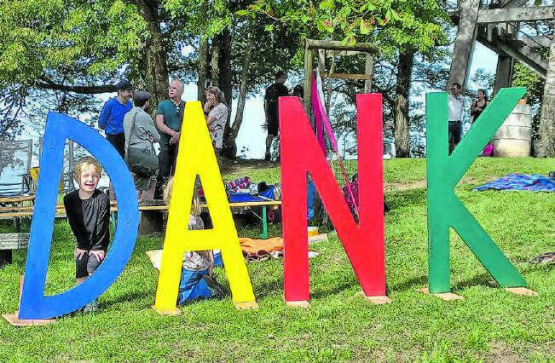 D A N K – Der Dank stand neben Busse, Gebet und feierlichem Beisammensein im Zentrum des Bettags-Gottesdienstes auf dem Homberg. (Bild: zVg.)