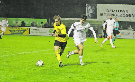 Die gute Leistung des FC Kölliken wurde mit einem Auswärtssieg belohnt. (Archivbild: Roland Jaus)