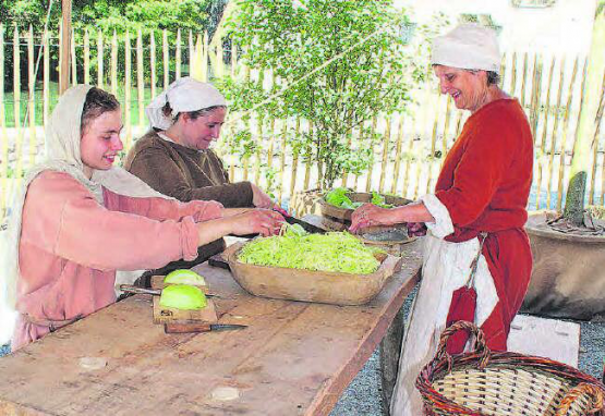 Chabissalat à la Mittelalter. (Bild: grh)