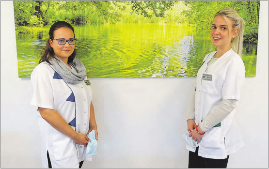 Im Einsatz für die Region: Anja Widmer (l.) und Andrijana Marjanovic sind Fachfrauen Gesundheit der Spitex Mittleres Wynental.