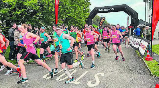 Der TV Kirchleerau übernahm die Organisation: Die Läuferinnen und Läufer waren in Kirchleerau nicht zu stoppen. (Bild: zVg.)