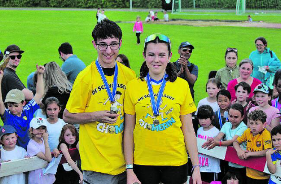 Die letztjährigen Gewinner: Noël Hermann und Leandra Steiner. (Bild: zVg.)