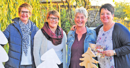 Das Organisationskomitee (v.l.n.r.): Irène Häfliger Amberg, Esther Galliker, Rita Boog, Sandra Wyss. (Bilder: mla.)