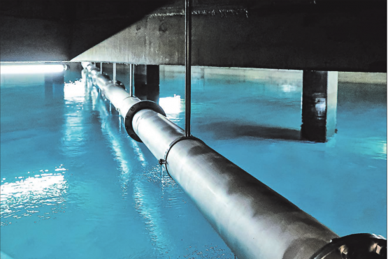 Ein spannender Blick in die Welten des Wassers in einem Reservoir. Hier das Becken beim Rigiblickreservoir. (Bild: Dominique Rubin)