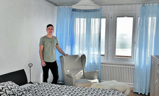 Sozialdiakon Joel Ringgenberg: Bietet im Birrwiler Pfarrhaus ein Zimmer an, für jemand, der den Kopf frei bekommen und neue Gedanken fassen möchte. (Bild: mars.)