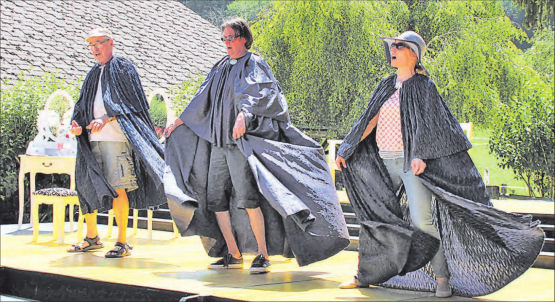 Praxistest: Schwingen die Roben bei den Drehungen richtig? (Bilder: grh)