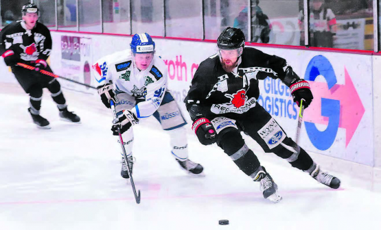 Marco Vogt in Torlaune: Beim 5:1-Auswärtssieg gegen den EC Wil traf er dreimal und kommt nun auf acht Tore in acht Spielen. (Arbivbild: rc.)