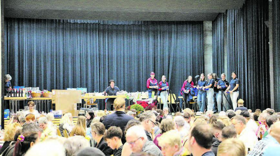 Das Chilbi-Lotto des Damenturnvereins im Kubus Rickenbach hat eine lange Tradition.