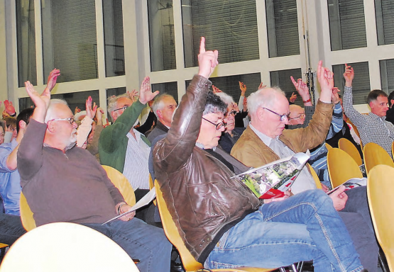 137 Seener Stimmbürger fanden sich zur ausserordentlichen Gemeindeversammlung ein. (Bild: hh.)