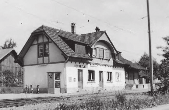 Ein Blick in die Vergangenheit: Dieses Bild trägt kein Datum, könnte wohl um die Mitte des 20. Jahrhunderts entstanden sein. (Bild: SBB-Archiv.)