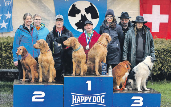 Gewinner des Wanderpokals für die beste Sektion des Kantons Aargau: Der KV Oberwynental hat an den Aargauer-Gruppen-Wettkämpfen die besten Leistungen erbracht. (Bilder: zVg.)