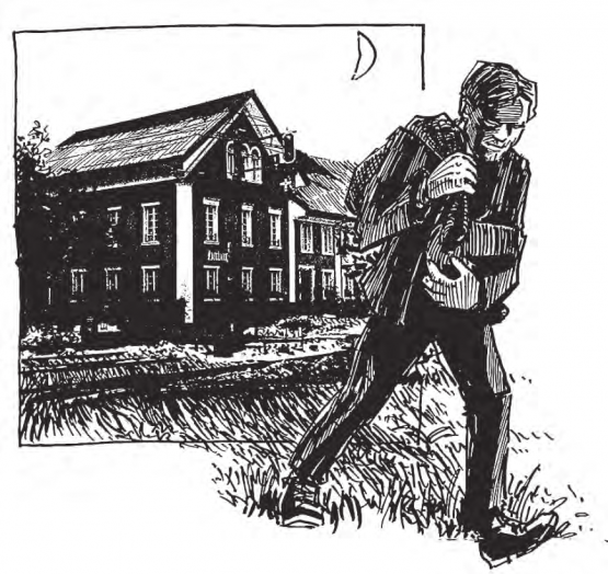 Acht Einbrüche in 25 Tagen: Bernhart Matter besorgte sich auch im Wynental Leckerbissen. (Bild: Matter-Comic, Reto Gloor, Markus Kirchhofer, Edition Moderne)