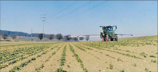 Die hohen Deltamethrin-Messwerte in der Wyna bei Beromünster im vergangenen Herbst konnten einer bewilligten Behandlung von Rapsfeldern zugeordnet werden. (Bild: Screenshot SRF-«Rundschau»)