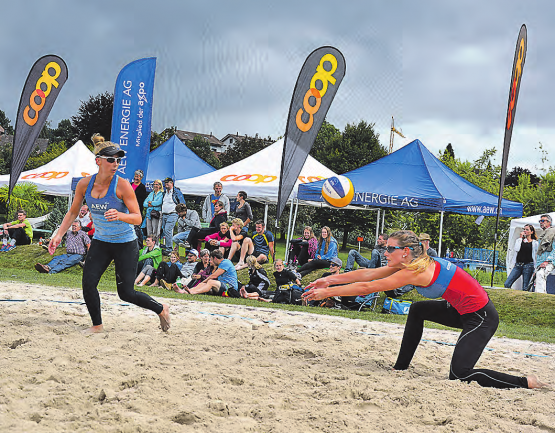 Der Menziker Beachvolleyball Club Wyna wird neu ein Teil des SV Volley Wyna und als Abteilung «Beach» in den regionalen Volleyballverein integriert. (Bild: zVg.)