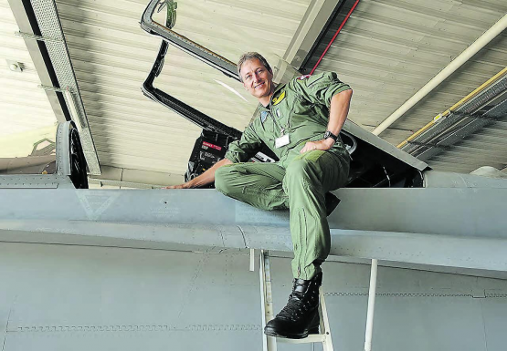 Peter Merz aus Beinwil am See: Wird ab dem 1. Juli als Divisionär neuer Kommandant der Schweizer Luftwaffe. (Bild: rf.)