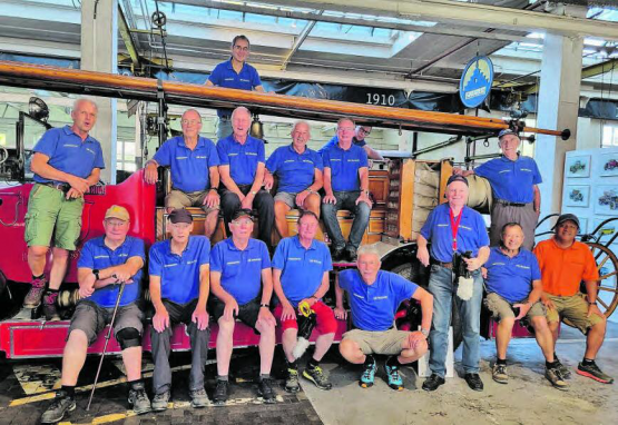 Die diesjährige Vereinsreise führte die Mitglieder der Männerriege Oberkulm an den Bodensee. (Bild: zVg.)