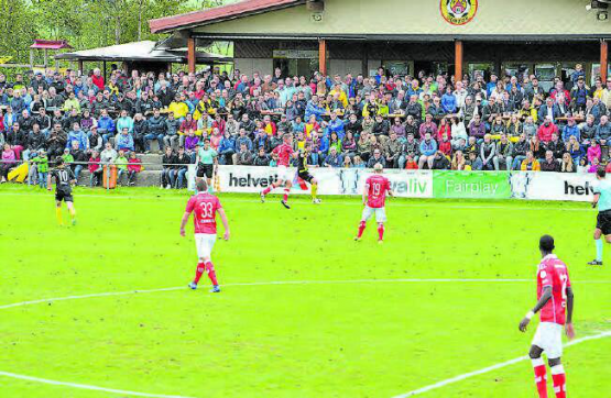 Die fantastische Cup-Stimmung 2016 gegen den FC Lugano vor 1500 Zuschauern, erlebt in diesem Jahr eine Neuauflage. (Archivbild: Christian Nistl)