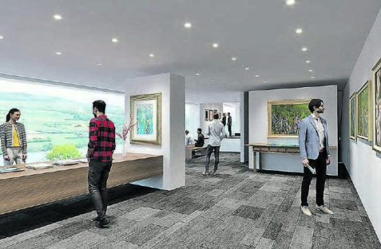 Einzigartiges Museumsprojekt in Beinwil am See geplant: Blick in die künftigen Ausstellungsräumlichkeiten. (Visualisierung: Bellprat Partner AG)