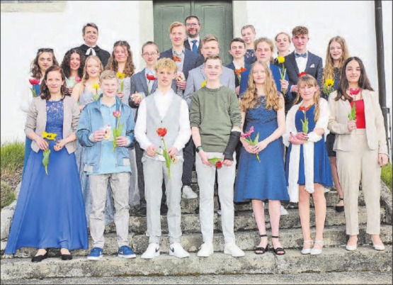 Konfirmation in Seon: Festgottesdienst mit 20 Jugendlichen zum Thema «Heimat». (Bild: zVg.)