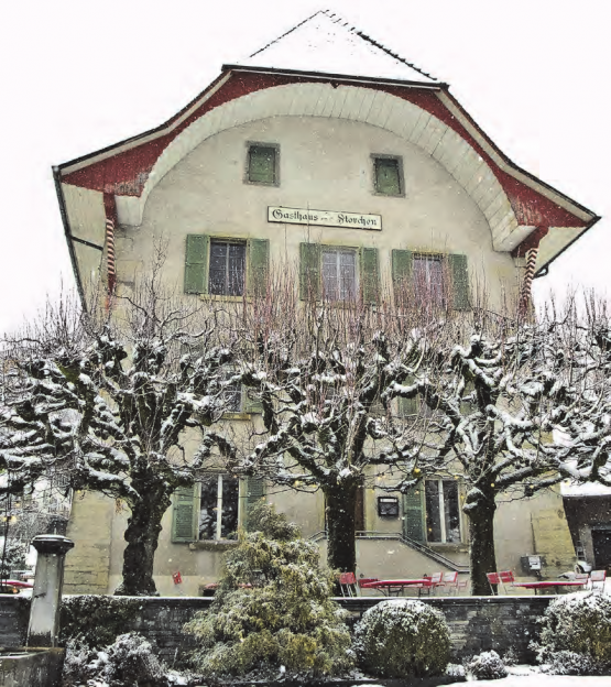 Aus dem Winterschlaf erwacht: Der Gasthof zum Storchen ist wieder geöffnet, unter neuer Leitung und mit neuem Konzept.