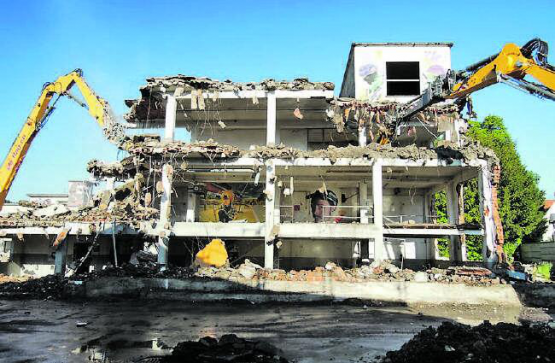 Noch ist das Gebäude zu erkennen, doch dieser besondere Einblick macht dem einen oder anderen das Herz schwer.