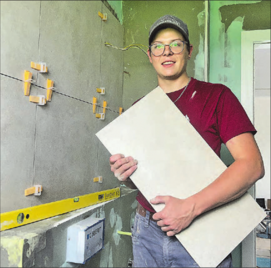 Die Arbeit im Alltag als Herausforderung zur Perfektion sehen. So bereitete sich Simon Rinert auf die SwissSkills vor. (Bild: zVg.)