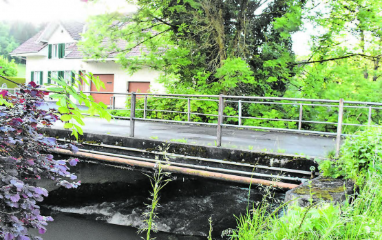 Die Wynabrücke Nr. 8 «Brühlstrasse/Webereistrasse» ist in einem schlechten Zustand und muss ersetzt werden. Die Gemeindeversammlung hat über einen Verpflichtungskredit in der Höhe von 334’000 Franken zu befinden. (Bild: hg.)