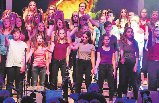 Der Jugendchor Seetal darf sich freuen: Auch er erhält wichtige Unterstützung aus dem Swisslos-Fonds. Die Projektwoche mit Galakonzert findet vom 20. bis 27. April in Beinwil am See statt. (Archivbild: Remo Conoci)