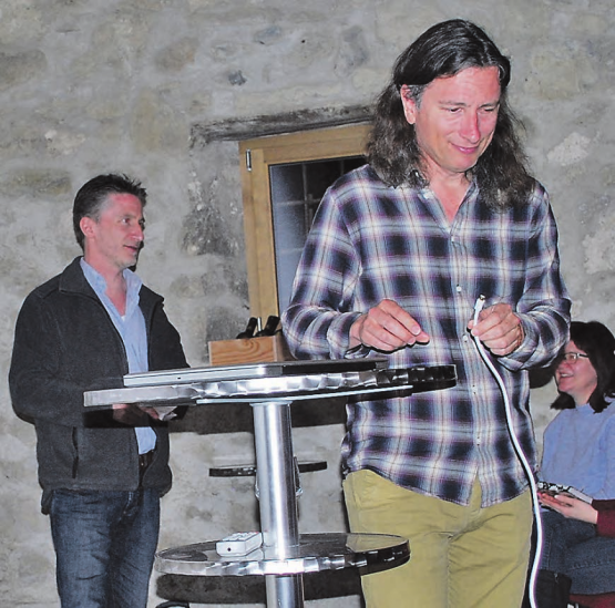 Kameramann Brian Goff erzählte in der Birrwiler Chile-Schüür aus seinem Leben und berichtete von seiner interessanten Arbeit.