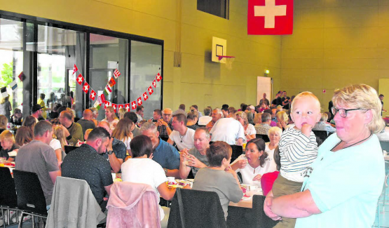 Das Schönste an Bundesfeiern: Junge wie ältere Menschen nehmen daran teil.