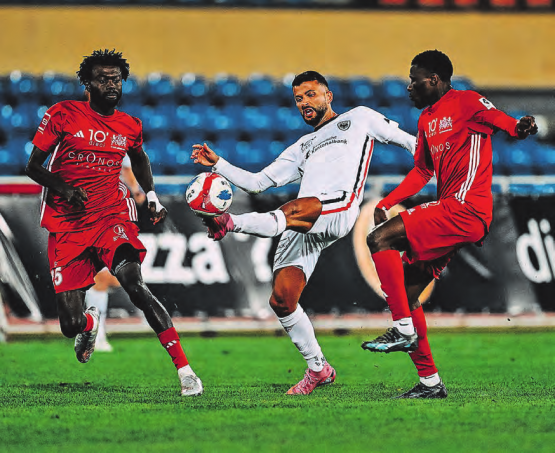 Valon Fazliu trifft gegen «SLO» zum 10. Mal in dieser Saison. (Bild: Sarah Rölli, zVg)