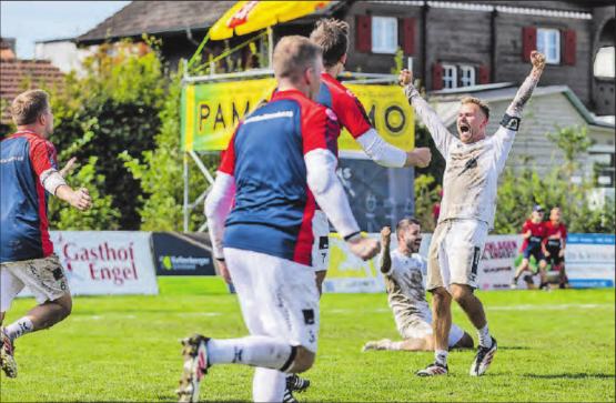 Die Freude ist gross: Der STV Oberentfelden schafft das scheinbar Unmögliche.