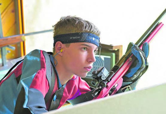 Sieger unter 400 Schützinnen und Schützen: Der 16-jährige Unterkulmer Raphael Läuppi. (Archivbild: wr.)