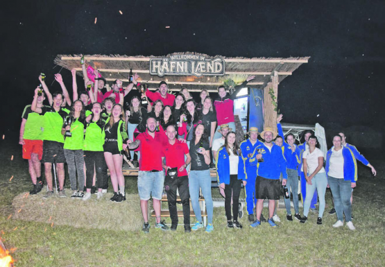 TV Lüpu and Friends: Das gesellige Zusammensein wurde nach dem offiziellen Häfni Laend natürlich auch zelebriert. (Bilder: zVg.)