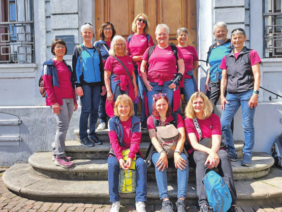 Handtäschlireise der Hirschthaler DTV Frauen 50+ mit dem Ziel Basel. (Bild: zVg.)