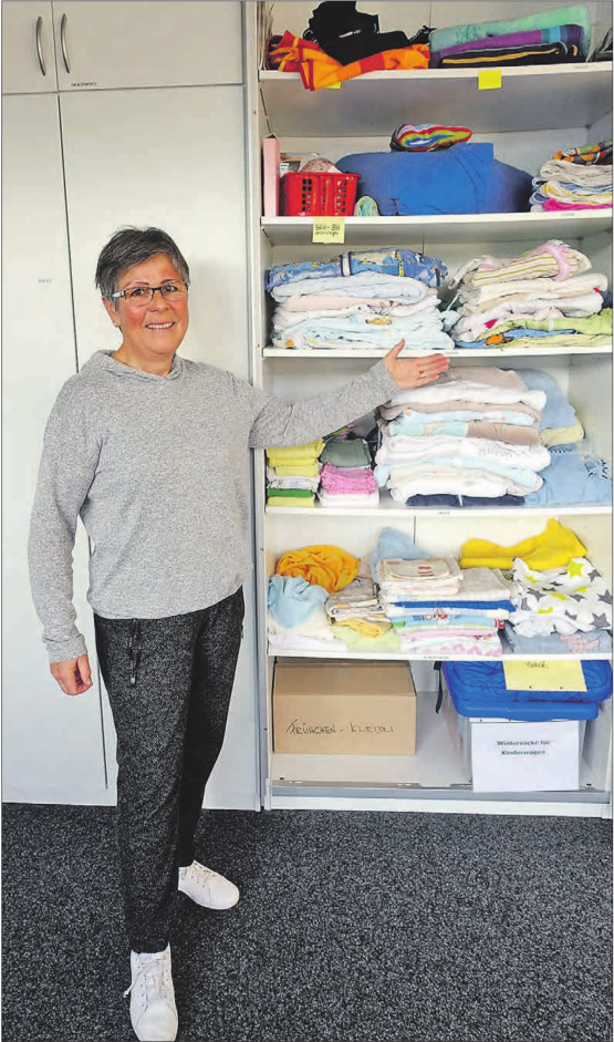 Operative Leiterin des Vereins Sack & Pack: Bei Margrit Mosimann aus Zetzwil laufen alle Fäden zusammen.