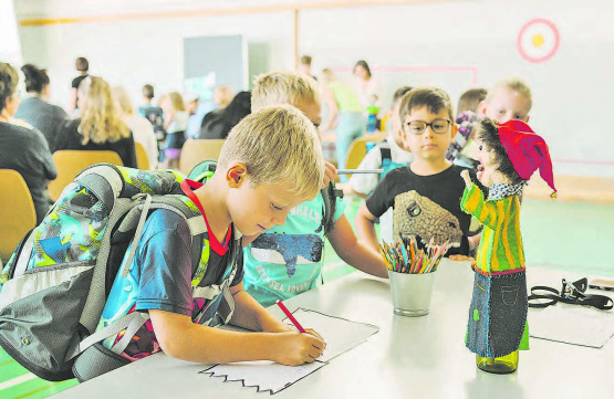 Eine gute Schulinfrastruktur ist Voraussetzung für optimales Lernen, in Rickenbach besteht Handlungsbedarf. (Bilder: zVg.)
