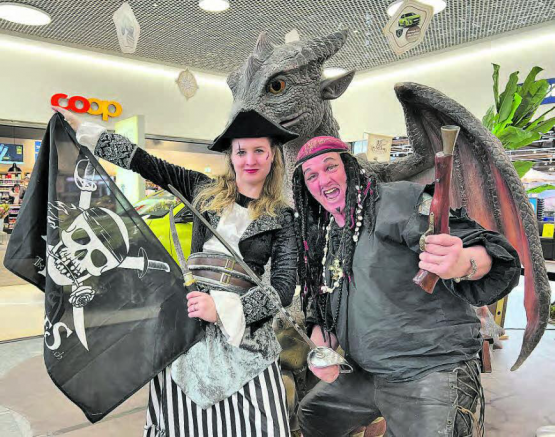 Der Bärenmarkt in Reinach wird für zwei Wochen zu einer geheimnisvollen Schatzinsel. (Bild: zVg.)