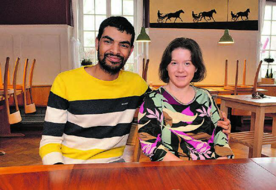 Verabschieden sich vom «Ochsen» in Schöftland: Das Ehepaar Danilo und Patricia Senn wird in der Region tätig bleiben. (Bild: Kaspar Flückiger)