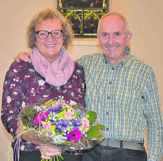 Das Sigristenpaar Rösli und Kurt Merz hat sich während siebeneinhalb Jahren mit grossartigem Einsatz und vor allem mit viel Herzblut für die reformierte Kirchgemeinde Reinach-Leimbach eingesetzt. (Bild: hg.)