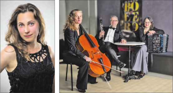 Beschwingte Musik zum Jahresanfang: Susanne Geist und das Trio La Jalousie laden zum Neujahrskonzert ein.(Bilder: zVg.)