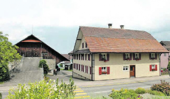 Vielversprechendes Projekt: An der Dorfstrasse 6 in Rickenbach werden bauliche Veränderungen stattfinden. (Bild: uke.)