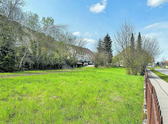 Areal Dinkelhof ist noch in Planung: Die möglichen Varianten auf Parzelle 1170 werden geprüft. (Bilder: zVg.)