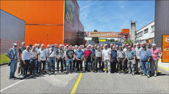 Kulinarisch-informativ war die Betriebsbesichtigung der Zweifel Chips in Spreitenbach. (Bild: zVg.)